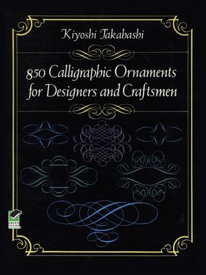 cover image of 850 Calligraphic Ornaments for Designers and Craftsmen